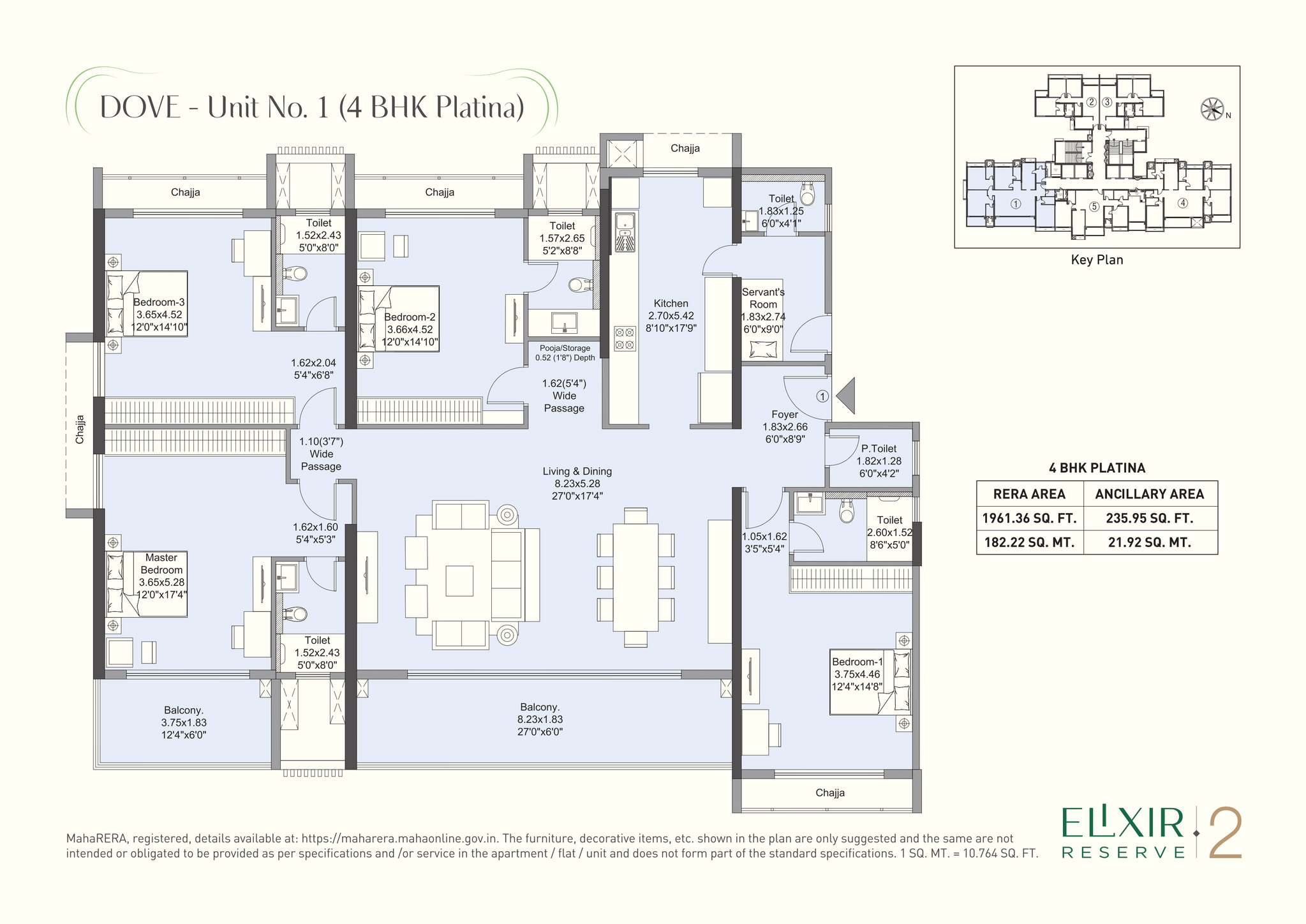 L&T Elixir Reserve, 2,3&4 BHK | Powai | ₹3.52Cr-10.84*Cr_9