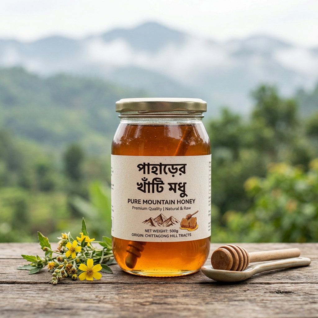 পাহাড়ের খাঁটি মধু_1