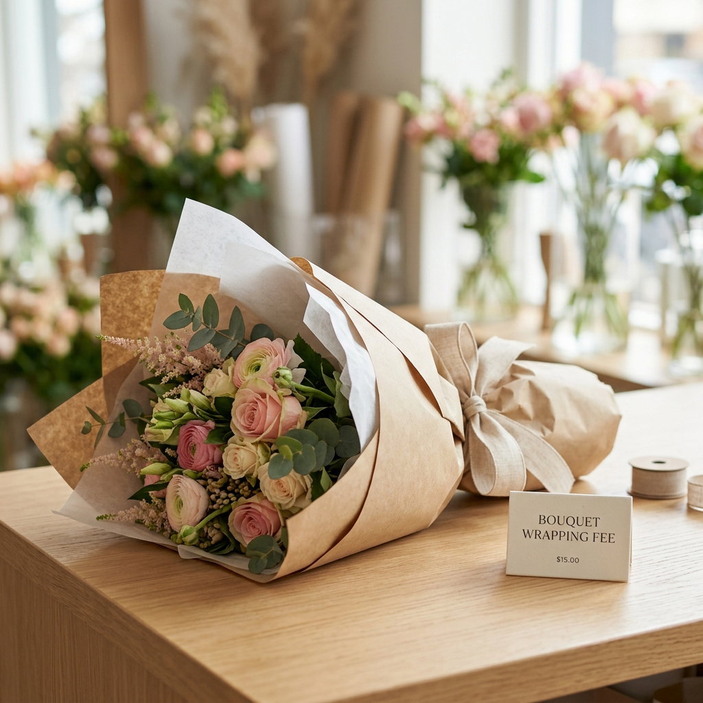 (Misc) Bouquet Wrapping Fee