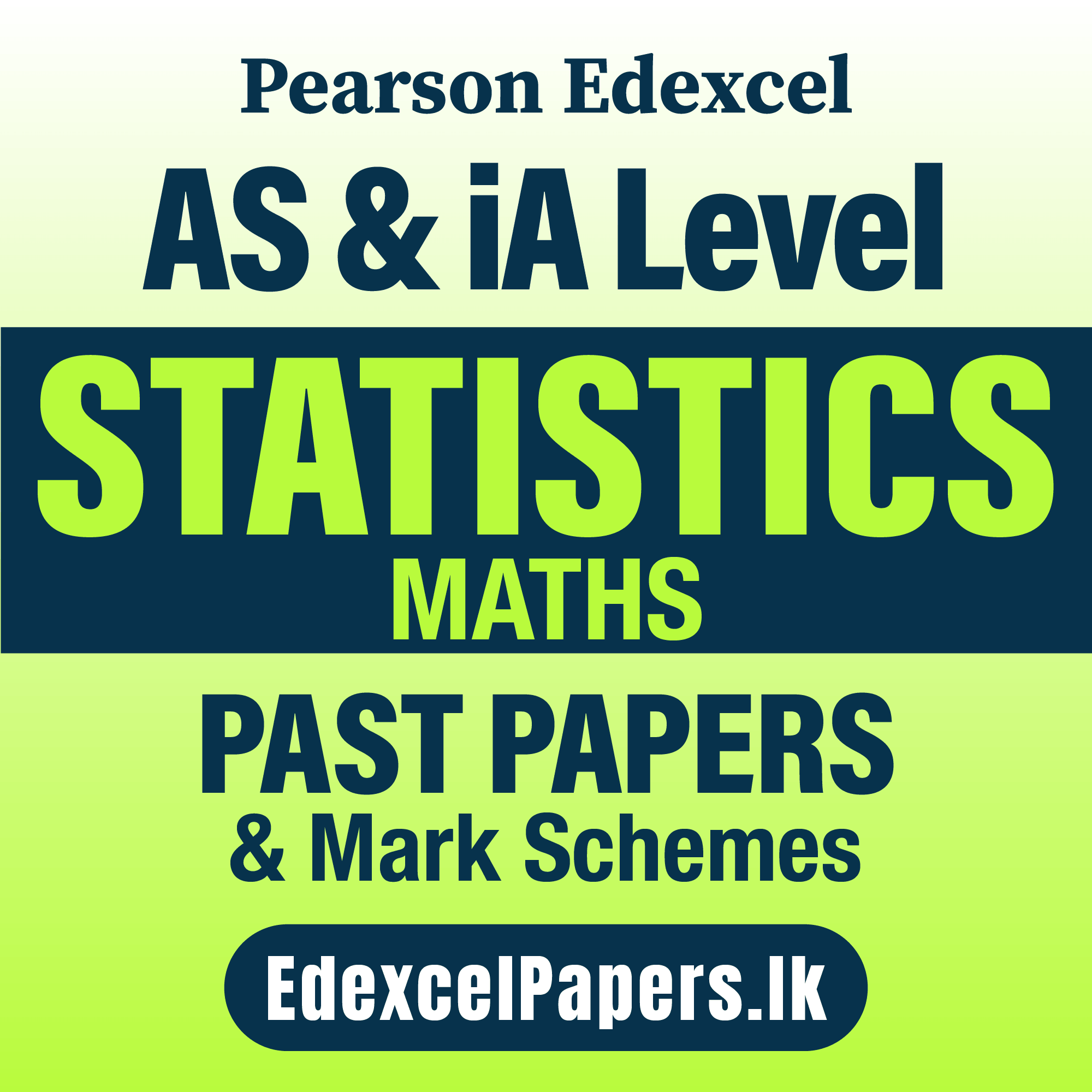 Statistics | Pearson Edexcel iA Level Past Papers_0