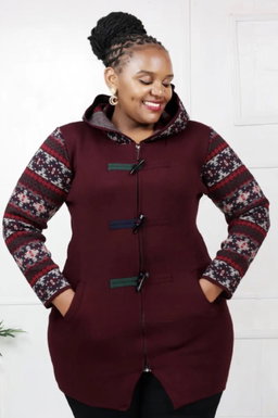 Maroon Cardigan 