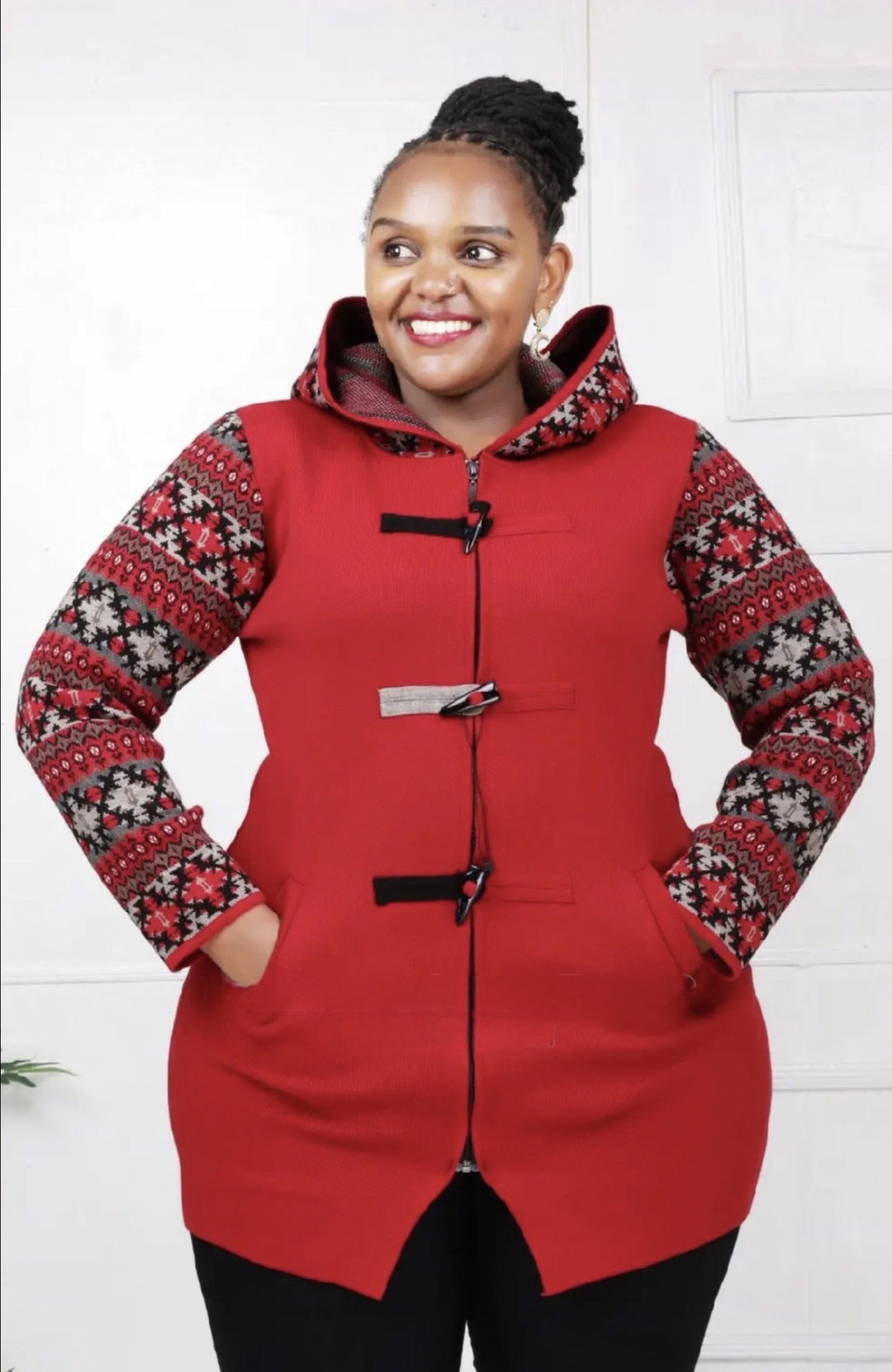 Red Cardigan 