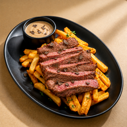 Truffle Steak On Fries