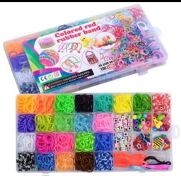Colored Rubber Bands Bracelet Making 
