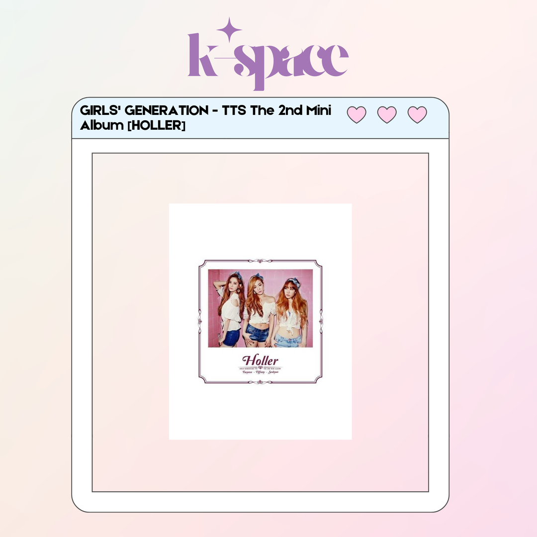 GIRLS' GENERATION - TTS The 2nd Mini  Album [HOLLER]
