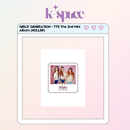 GIRLS' GENERATION - TTS The 2nd Mini  Album [HOLLER]