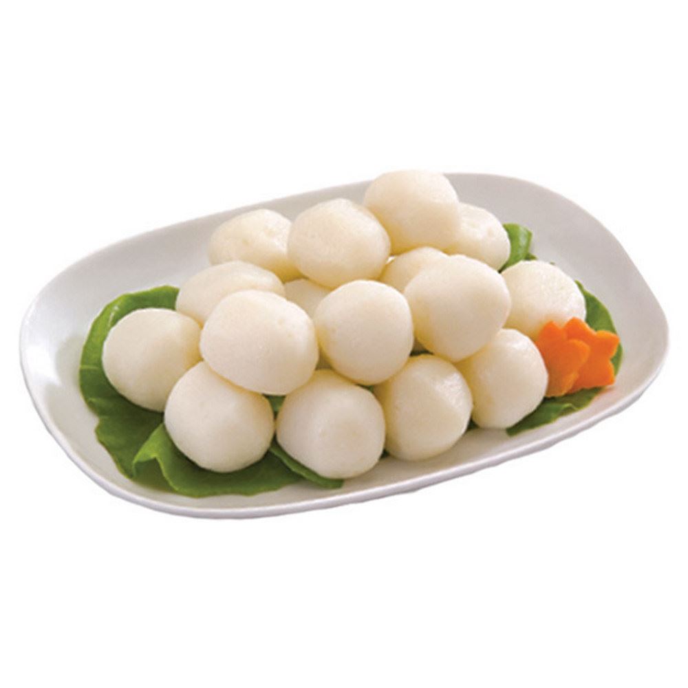 10pots- White Fish Ball Medium (500gm / pkt)_0