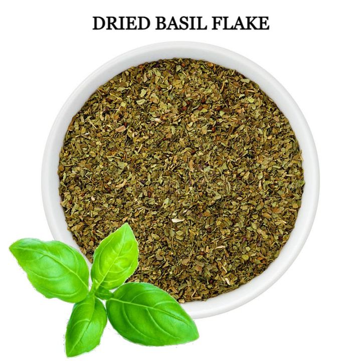 Herbs & Spices - Dried Basil Flakes (250gm / pkt)_0