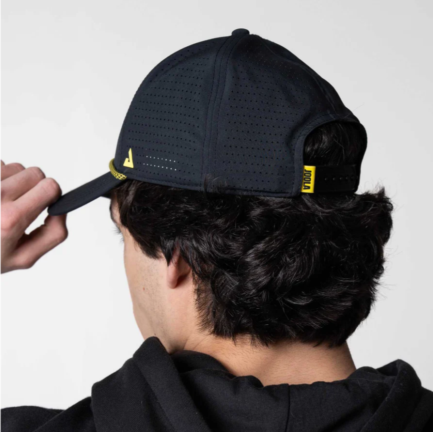 JOOLA Perforated Rope Cap - Black_2