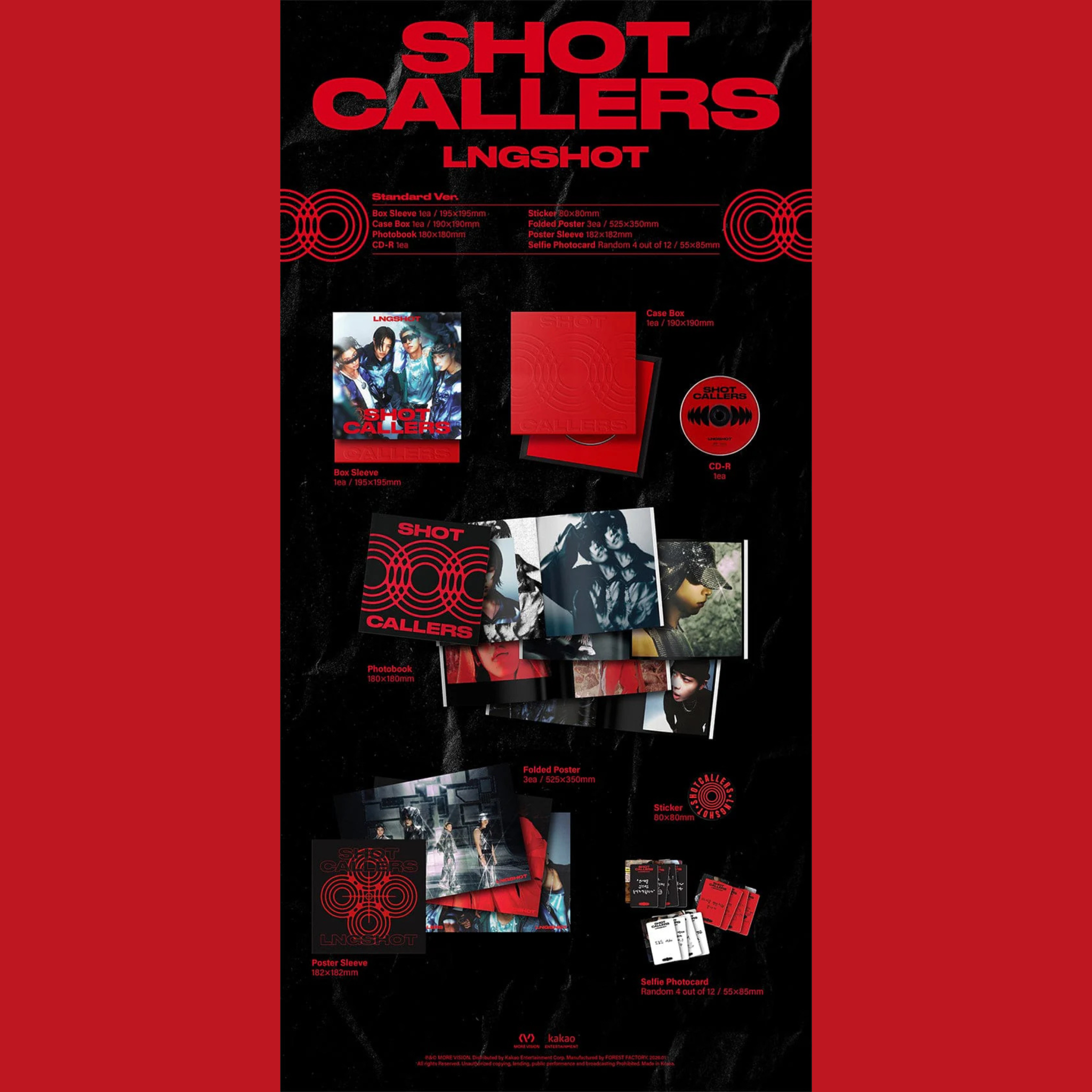 LNGSHOT - Debut EP Album [ Shot Callers ]  Standard Ver_1