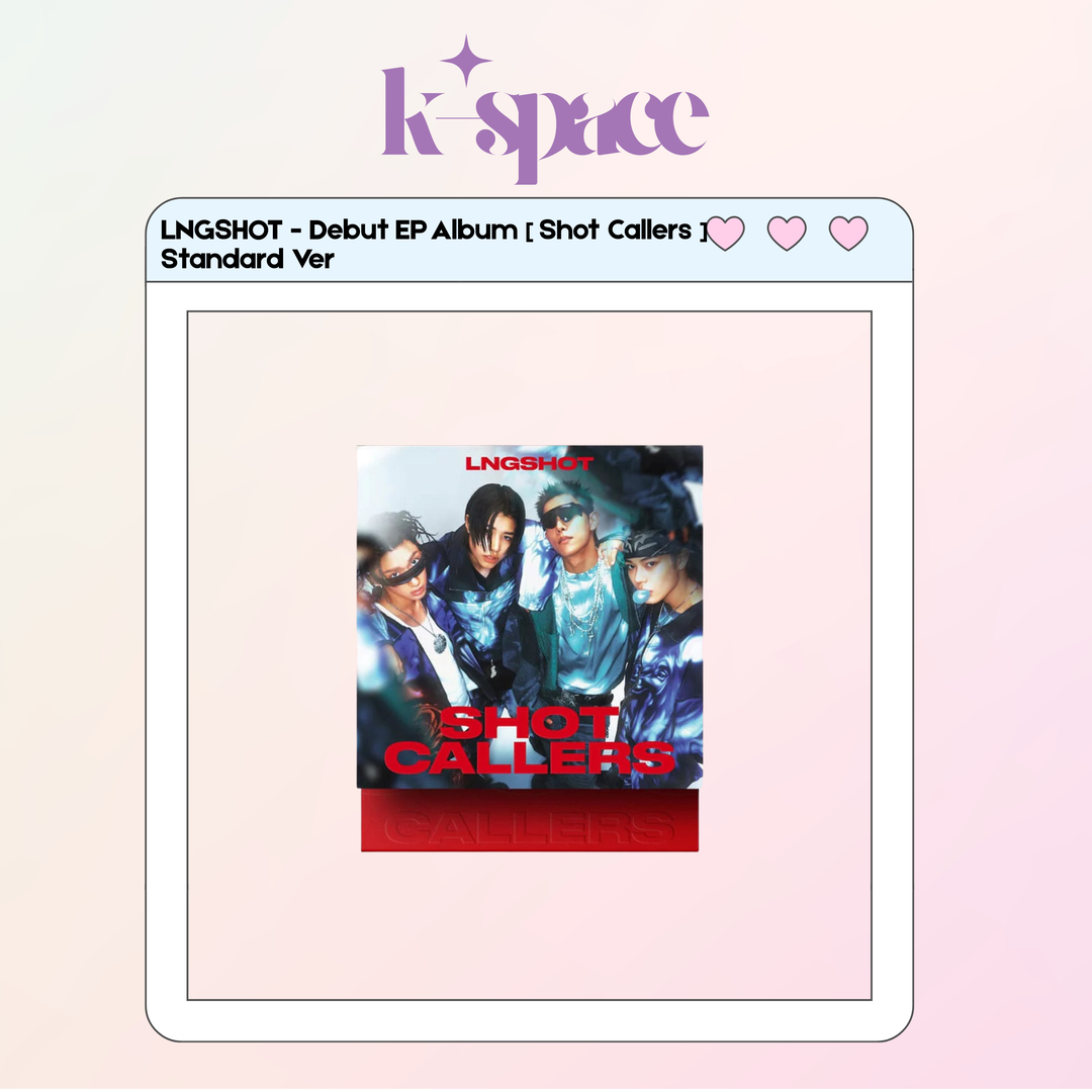 LNGSHOT - Debut EP Album [ Shot Callers ]  Standard Ver