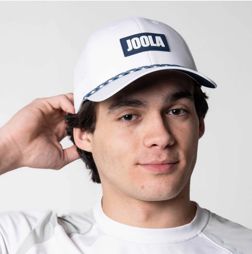 JOOLA Perforated Rope Cap - White_3