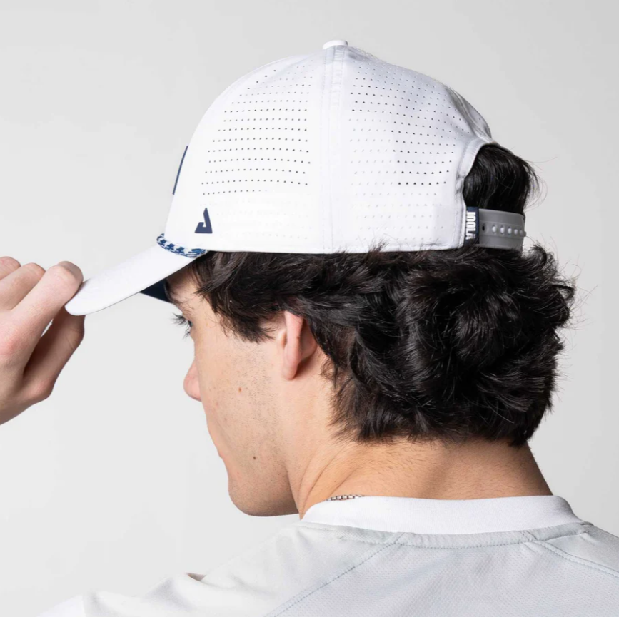 JOOLA Perforated Rope Cap - White_2