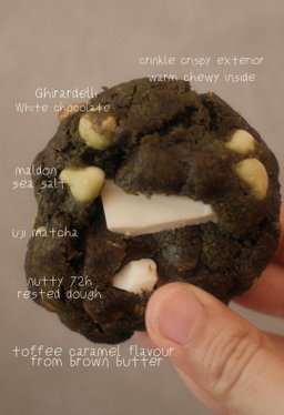 Uji Matcha White Choc Macadamia Cookie