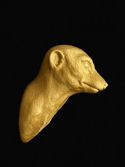 Door Stop Animal Bust Meerkat 