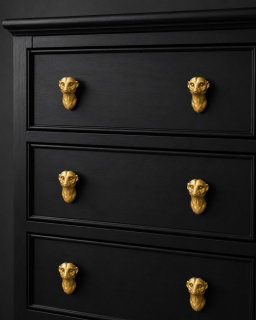 Meerkat Bust Drawer Knob     