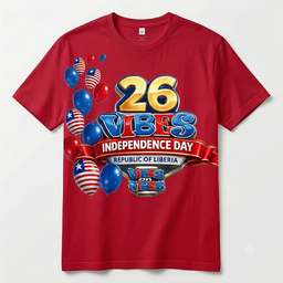July 26 Tshirt (Lib. Independence)