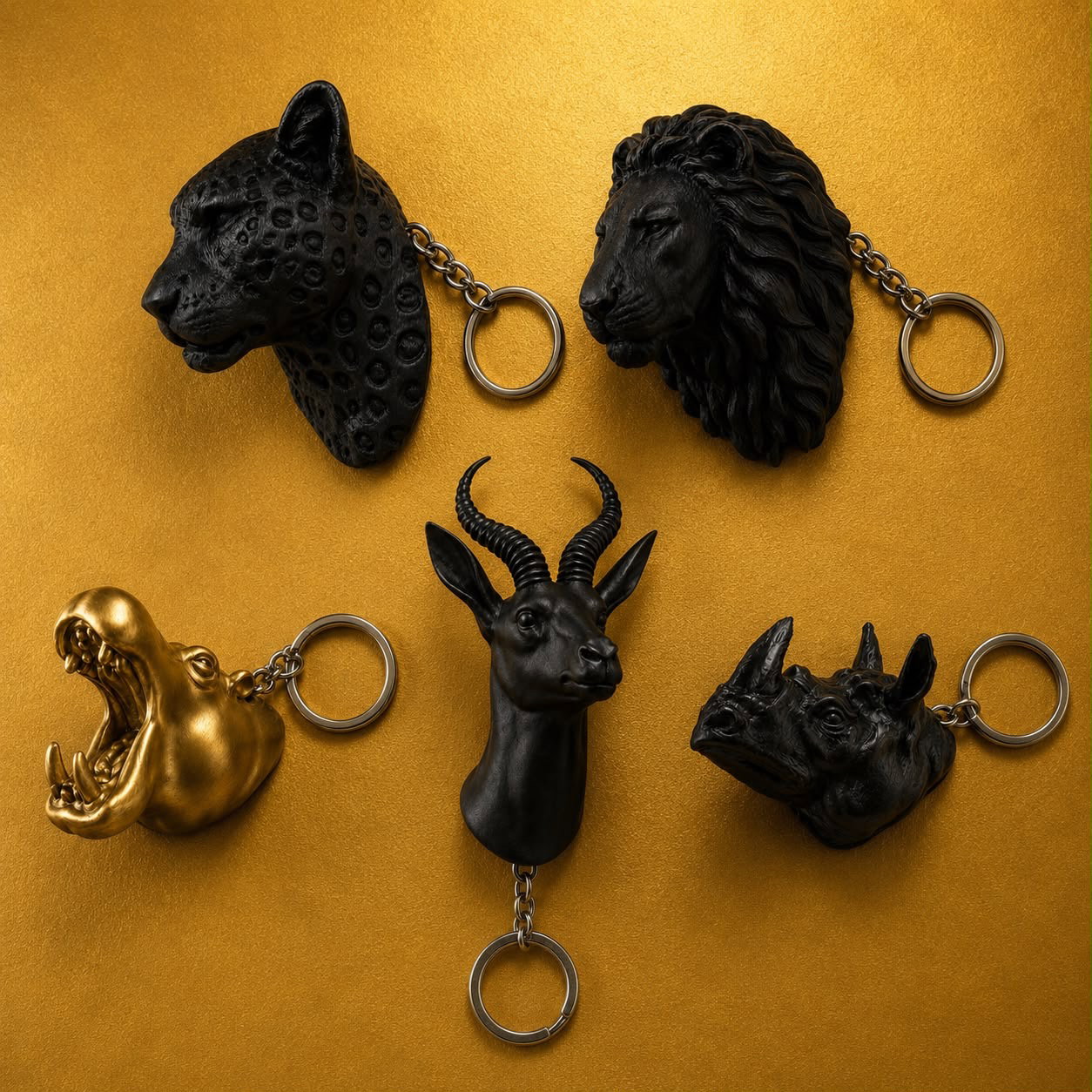 Meerkat Bust Key Chain   _2