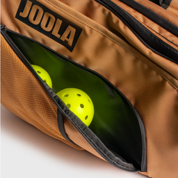 Joola Tour Elite Pro Pickleball Bag - Black/Joola Yellow