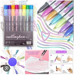 Outline Marker Pens