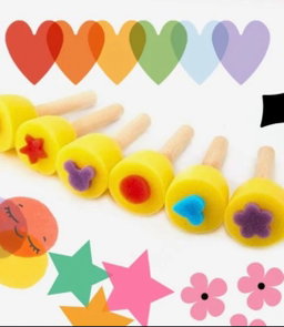 Children's Painting Sponge Daubers Set
