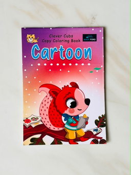Cartoon Clever Cubs Coloring Book