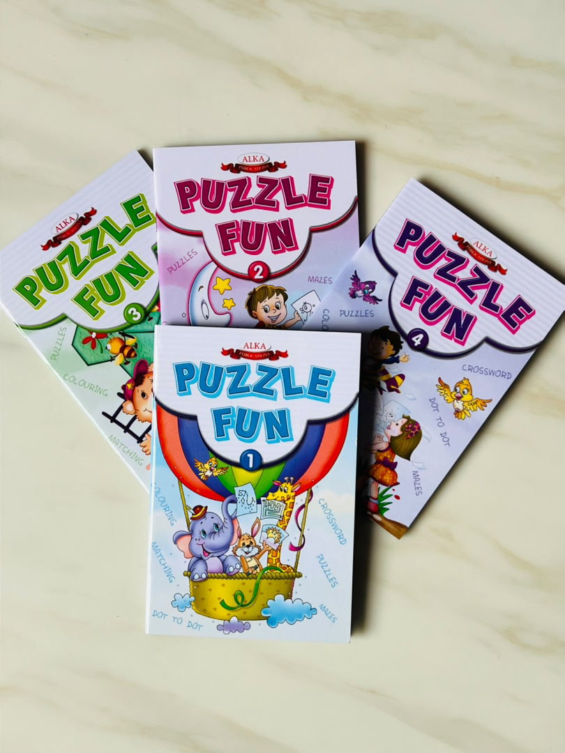 Puzzle Fun Activity Book