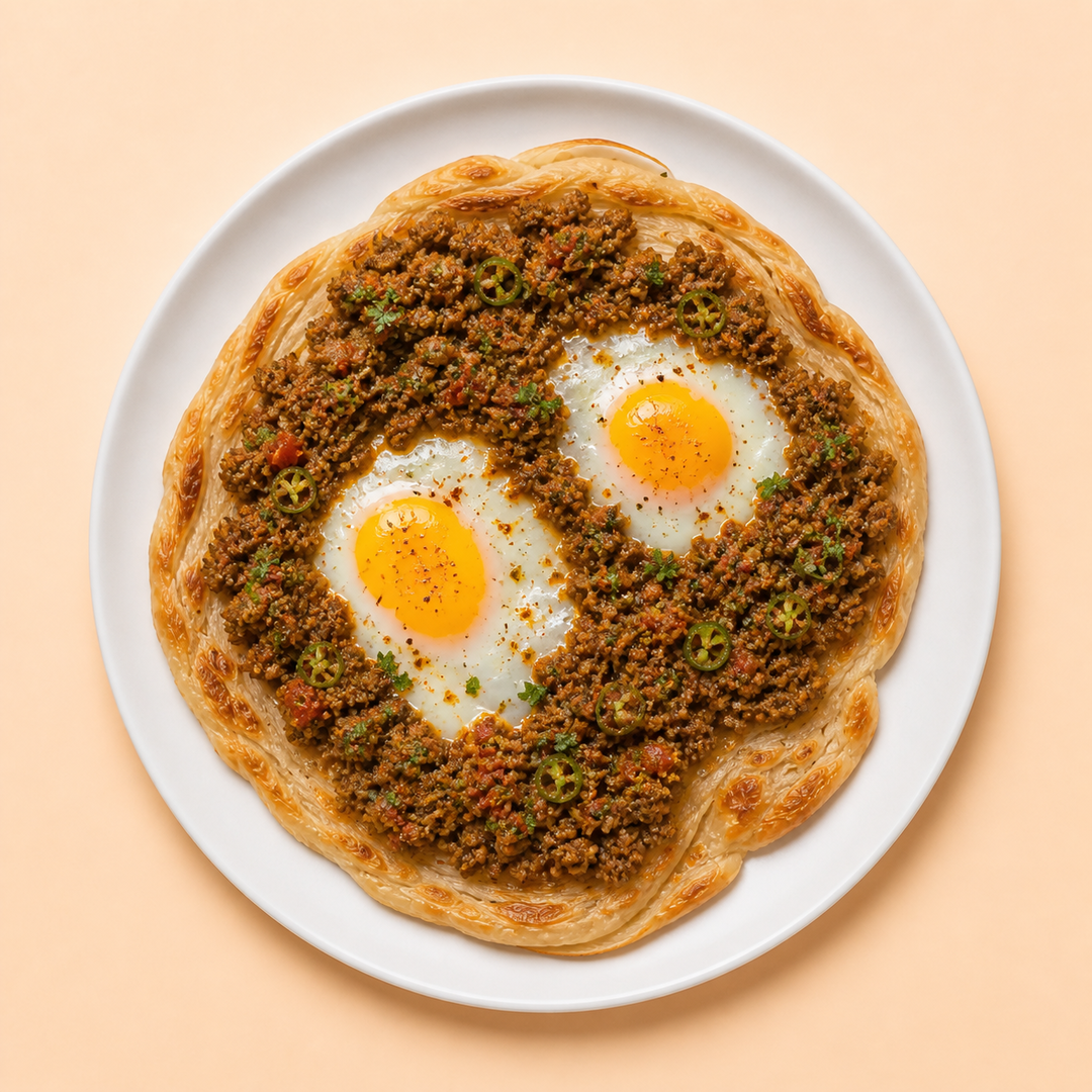 Keema Anda Paratha