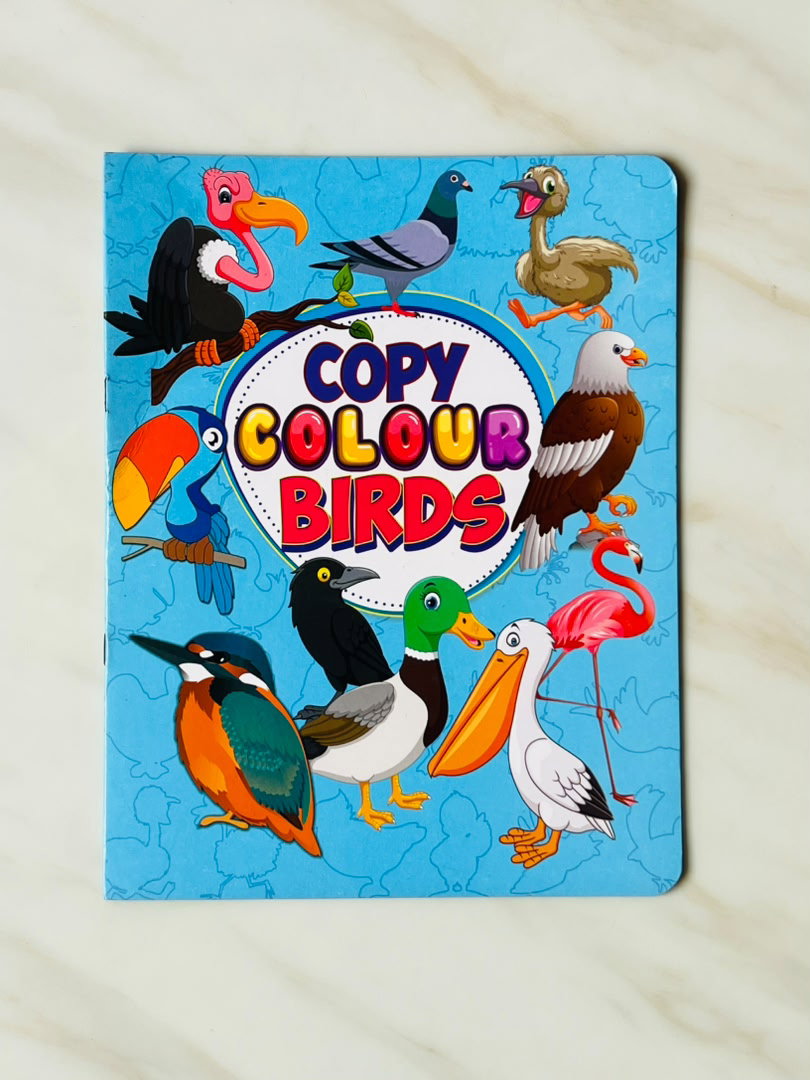 Birds Coloring Book