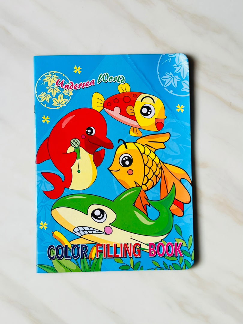 Sea Animals Coloring Book