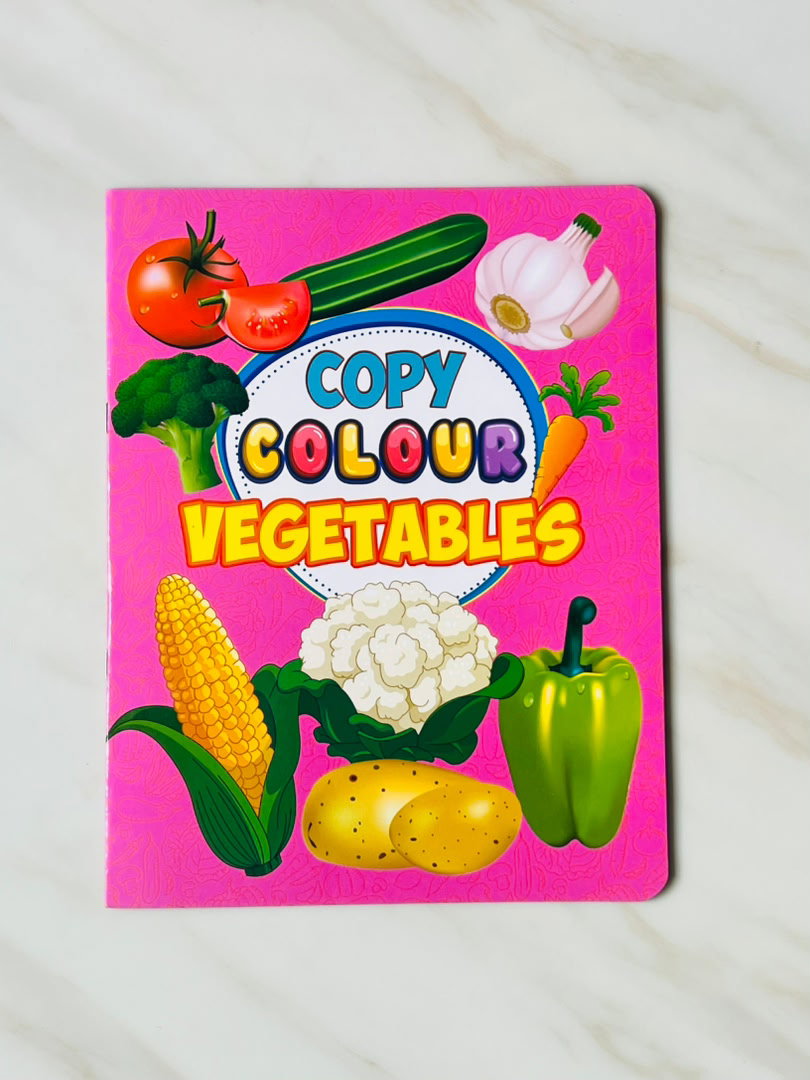 Vegetables Coloring Book
