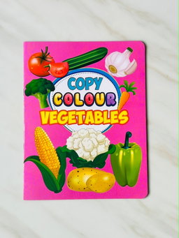 Vegetables Coloring Book