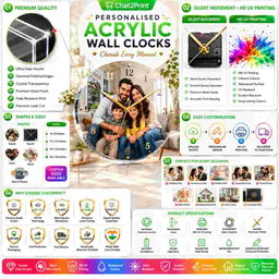 Water Splash Clock
