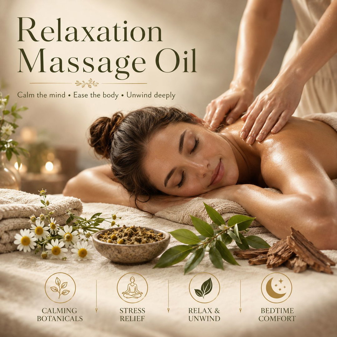 Premium Relaxation Massage Oil