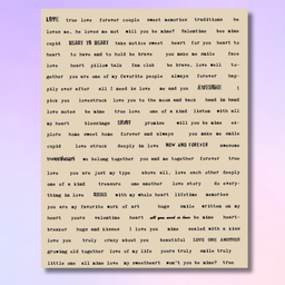 Vintage Wording Sticker Sheet 