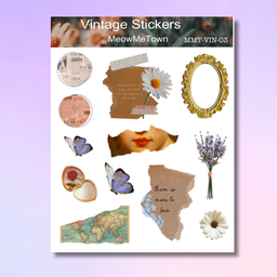 Mirror Vintage | Sticker Sheet 