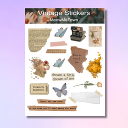 Camera Vintage | Sticker Sheet 