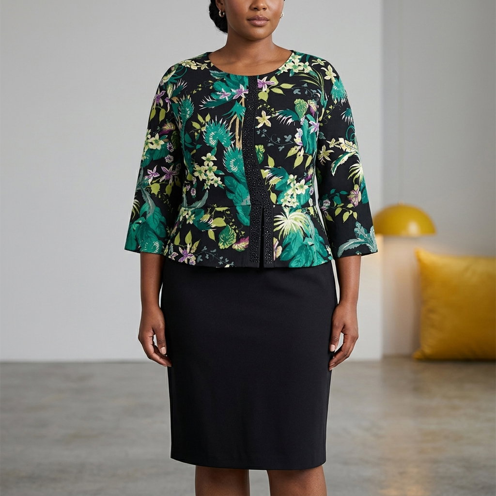Marchesa Peplum Dress 50_0