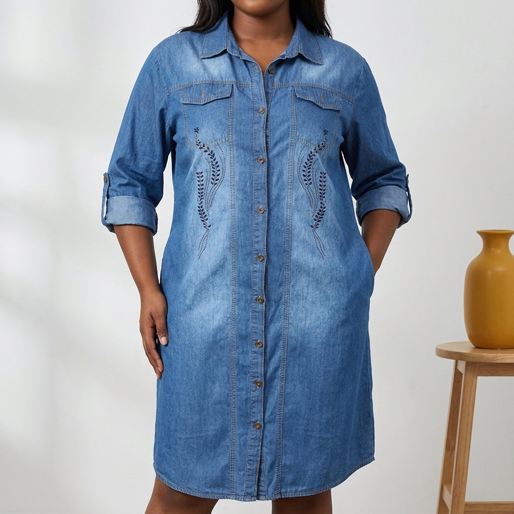 By Alba Jeans Shirt Dress EU 50(XL)_0
