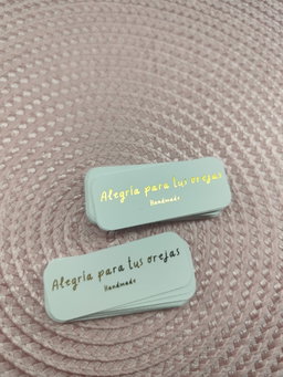 Pegatinas VINILO MATE  ORO / PLATA