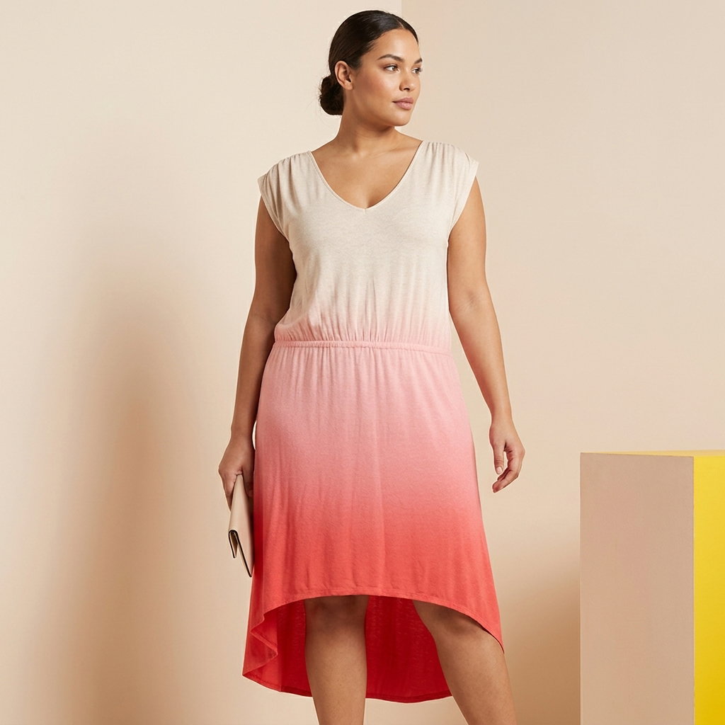 Lane Bryant High Low Dress 3XL_0