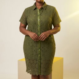 Luceez Woven Shirt Dress 3XL