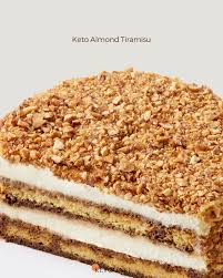 Chilled Cake - Almond Tiramisu (slice)