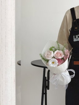 Little Blush Soap Flower Bouquet