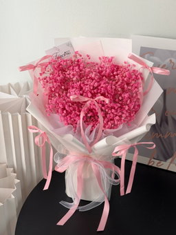 Dried Baby Breath Bouquet 