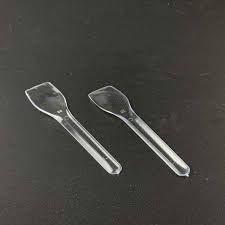 Disposable - Ice Cream Spoon 3.5" Clear (100's / pkt)_0