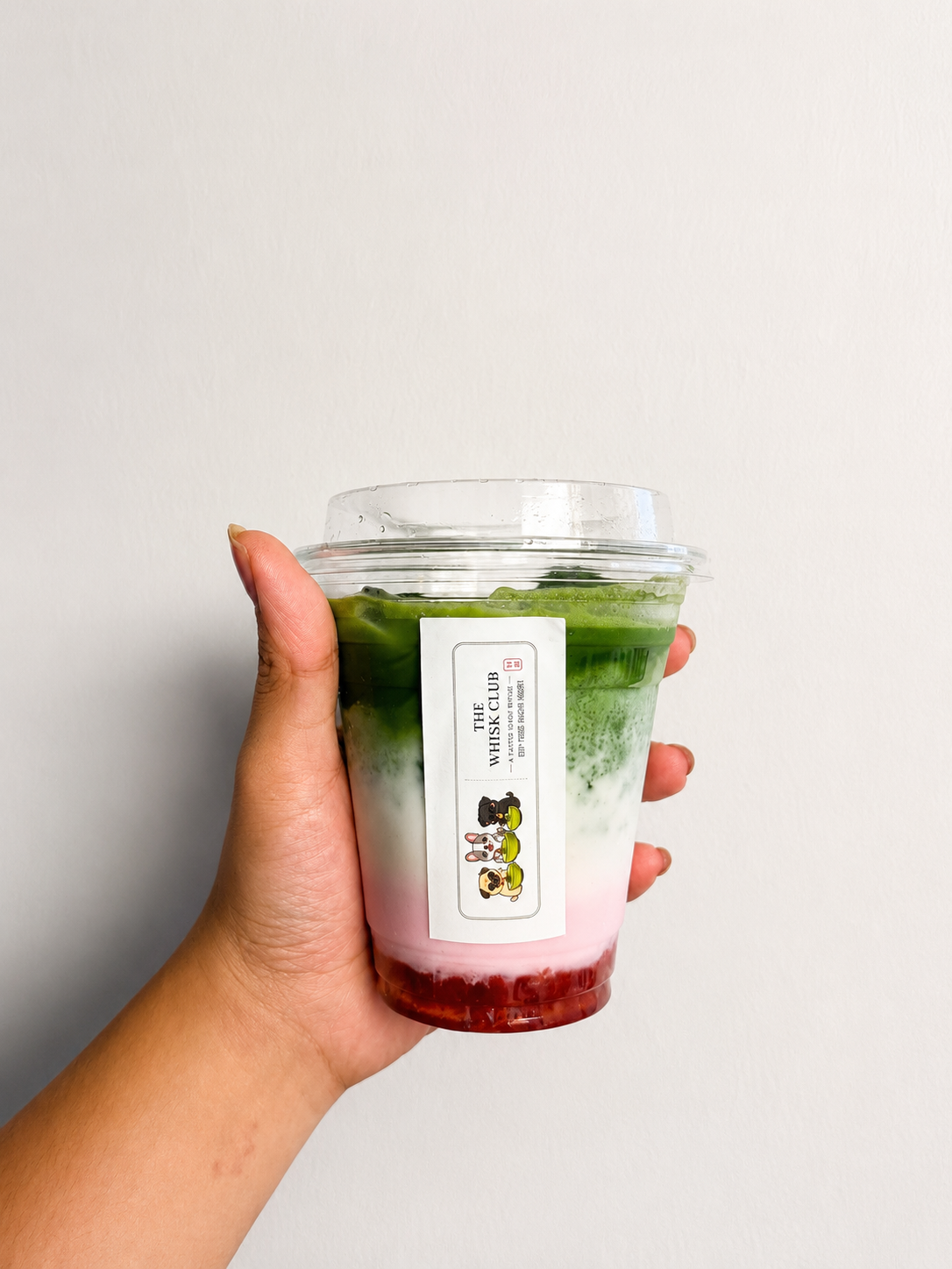 Iced Strawberry Matcha 