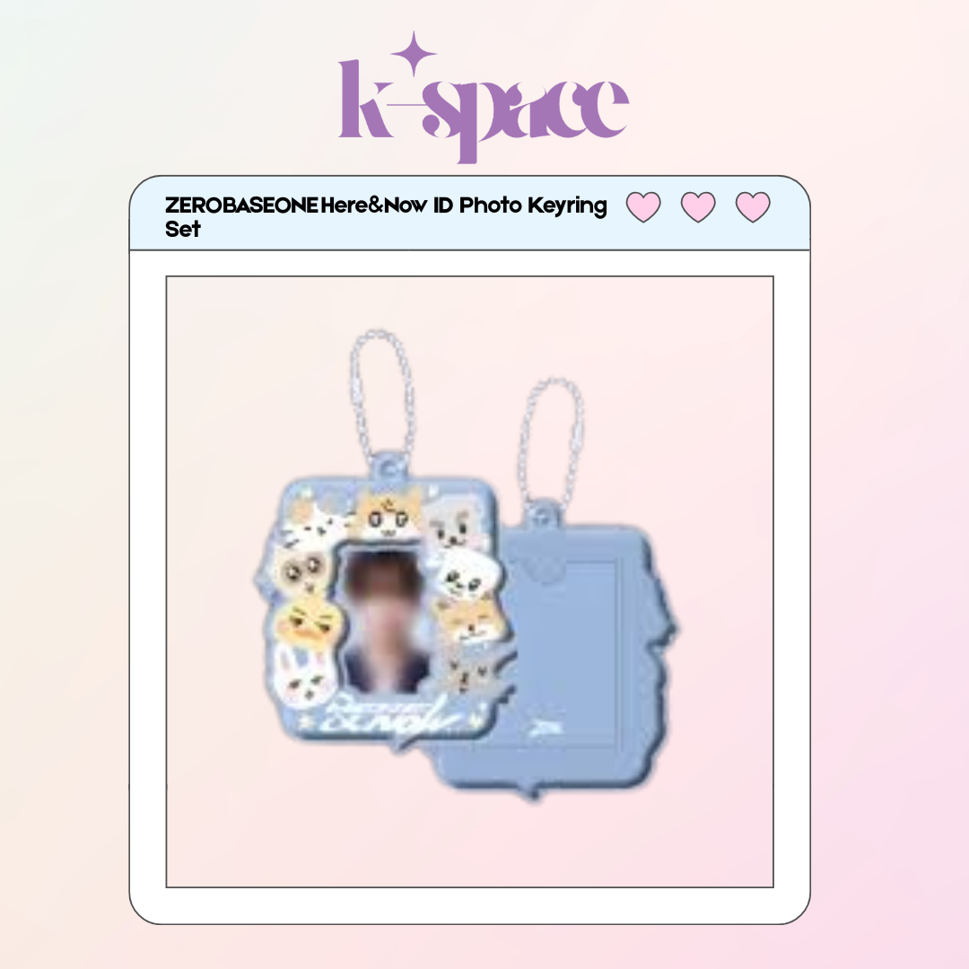 ZEROBASEONE Here&Now ID Photo Keyring Set