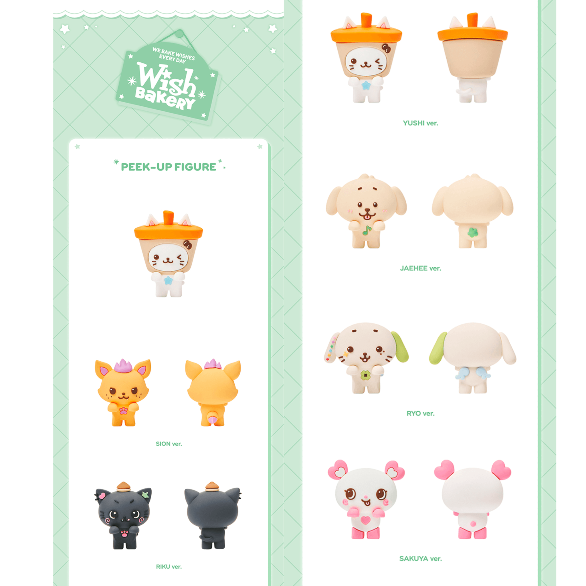 NCT WISH - WISH BAKERY PEEK-UP FIGURE_1