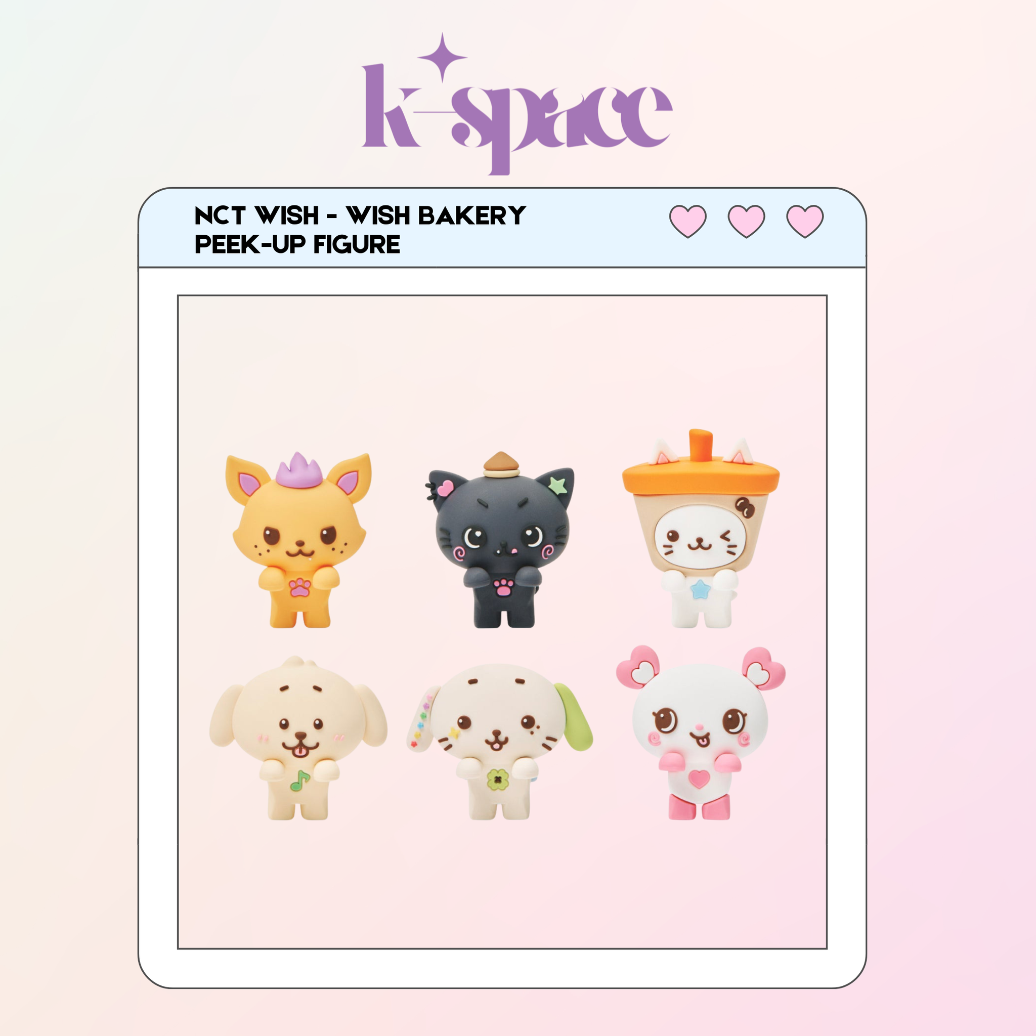 NCT WISH - WISH BAKERY PEEK-UP FIGURE_0